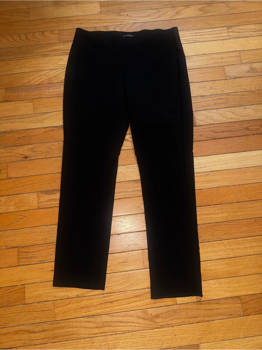 Adrianna Papell Black Straight Leg Pants